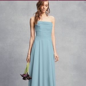 David’s Bridal NWT Mist Bridesmaid dress!